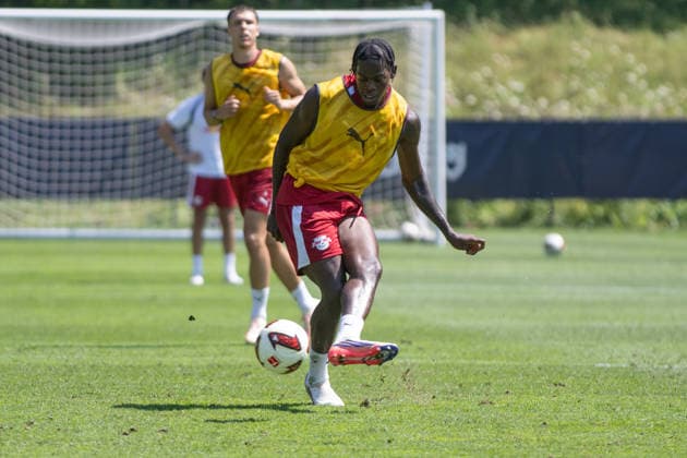 Castello Lukeba RB Leipzig, 23 RB Leipzig, Soccer, Training Camp in Austria, Preseason, 2026–2027 Season, GER, August 4, 2026, Eibner Press Photo: Andreas Ulmer, RB Leipzig, soccer, training camp in Austria, preseason, 2026–2027 season, GER, August 4, 2026, Copyright: xEibner-Pressefoto AndreasxUlmerx EP_AUR