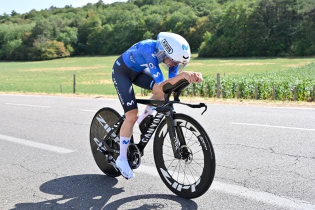 August 4, 2026, Lacets de Marsannay, France, Cycling, Tour de France Femmes, Stage 4, Individual Time Trial from Gevrey-Chambertin to Dijon, Liane Lippert, Movistar Team, Tour de France Femmes, Stage 4