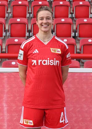 Anna Aehling 1 FC Union Berlin FCU Soccer 1 BL Bundesliga Women s League Portrait Session 2026–2027 Season Headshot, Portrait, Introduction, Presentation, Press Event, GER 04 08 2026