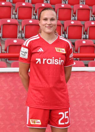 Ida Heikkinen 1 FC Union Berlin FCU Soccer 1 BL Bundesliga Women s League Portrait Session 2026–2027 Season Headshot, Portrait, Introduction, Presentation, Press Event, GER 04 08 2026