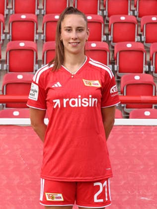 Anna Weiß 1 FC Union Berlin FCU Soccer 1 BL Women s Bundesliga Women s Team Photo Shoot 2026–2027 Season Headshot, Portrait, Introduction, Presentation, Press Event, GER 04 08 2026