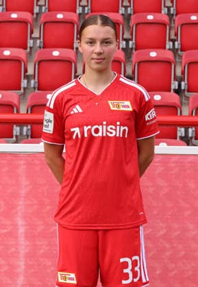 Marike Laidler 1 FC Union Berlin FCU Soccer 1 BL Women s Bundesliga Women s Team Photo Shoot 2026–2027 Season Headshot, Portrait, Introduction, Presentation, Press Event, GER 04 08 2026