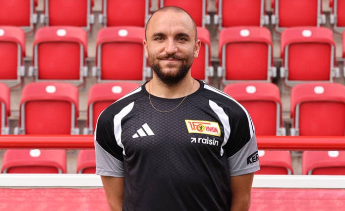 Match Analyst Tobias Drössler 1. FC Union Berlin FCU Soccer 1st Division Bundesliga Women s League Portrait Session 2026–2027 Season Headshot, Portrait, Introduction, Presentation, Press Event, GER 04 08 2026