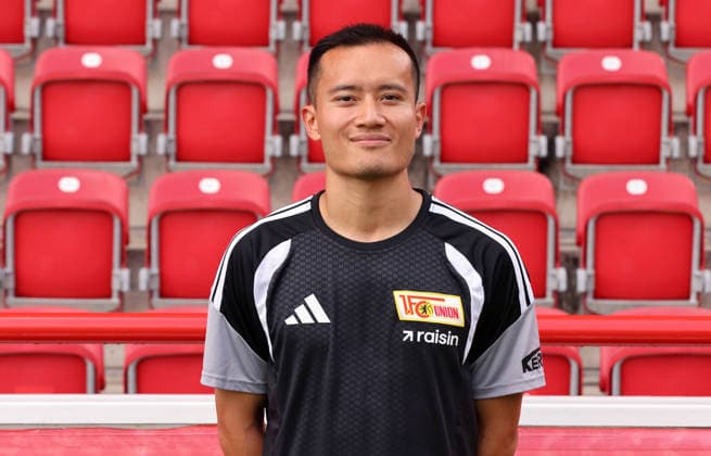 Athletics Coach Bao Nguyen, 1. FC Union Berlin (FCU), Women s Soccer, Bundesliga, Women s Team, Photo Shoot, 2026–2027 Season, Headshot, Portrait, Introduction, Presentation, Press Event, GER 04 08 2026