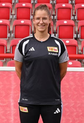 Rehabilitation Coach Monika Kunzelmann, 1. FC Union Berlin (FCU) Women s Soccer, Bundesliga Women, Portrait Session, 2026–2027 Season, Headshot, Portrait, Introduction, Presentation, Press Event, GER 04 08 2026