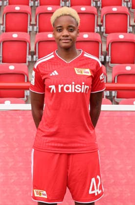 Naika Reissner 1 FC Union Berlin FCU Soccer 1 BL Bundesliga Women s League Portrait Session 2026–2027 Season Headshot, Portrait, Introduction, Presentation, Press Event, GER 04 08 2026