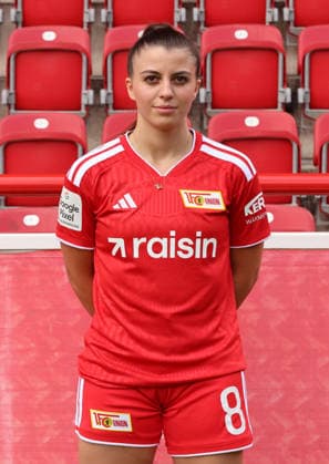 Korina Janez 1 FC Union Berlin FCU Soccer 1 BL Bundesliga Women s League Portrait Session 2026–2027 Season Headshot, Portrait, Introduction, Presentation, Press Event, GER 04 08 2026