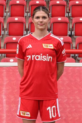Eileen Campbell 1 FC Union Berlin FCU Soccer 1 BL Women s Bundesliga Women s Team Photo Shoot 2026–2027 Season Headshot, Portrait, Introduction, Presentation, Press Event, GER 04 08 2026