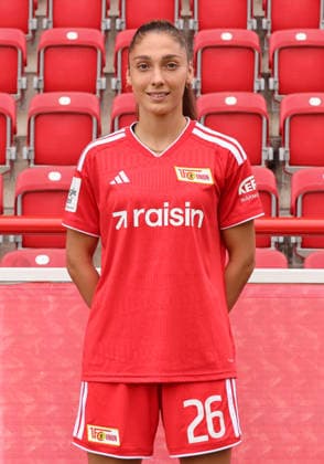 Amber Tysiak 1 FC Union Berlin FCU Soccer 1 BL Bundesliga Women s League Portrait Session 2026–2027 Season Headshot, Portrait, Introduction, Presentation, Press Event, GER 04 08 2026