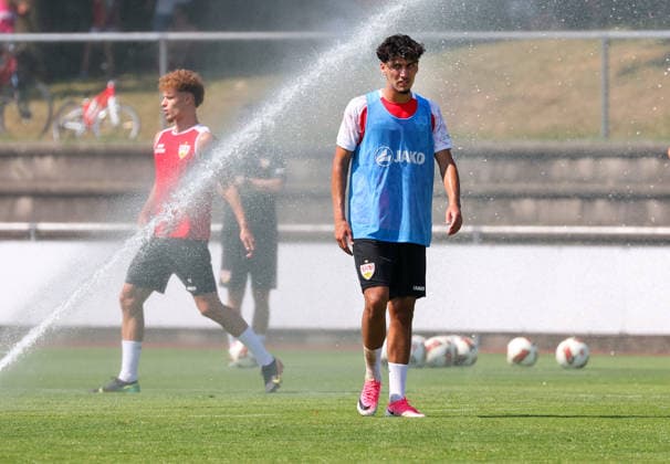 August 4, 2026, Germany, Grassau, Bundesliga, 2026–2027 season, VfB Stuttgart training camp, Ertugrul Yigit