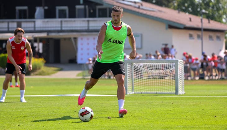 August 4, 2026, Germany, Grassau, Bundesliga, 2026–2027 Season, VfB Stuttgart Training Camp, Ermedin Demirovic