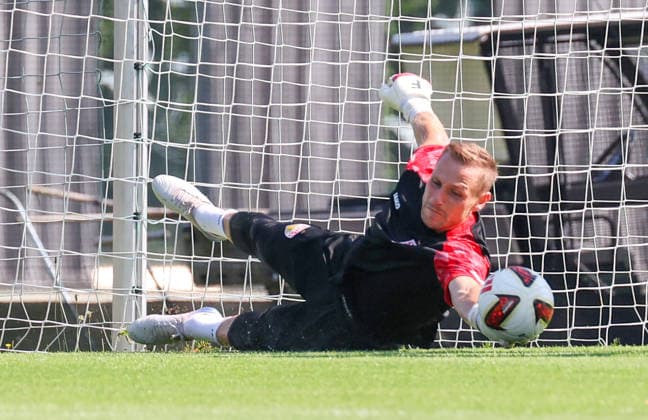 August 4, 2026, Germany, Grassau, Bundesliga, 2026–2027 Season, VfB Stuttgart Training Camp, Marius Funk