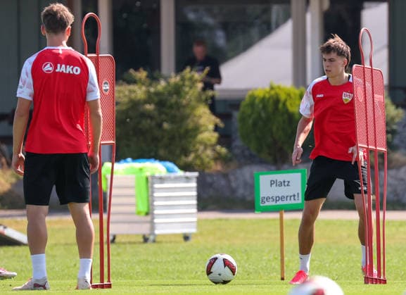 August 4, 2026, Germany, Grassau, Bundesliga, 2026–2027 Season, VfB Stuttgart Training Camp, Leo Sauer