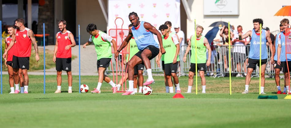 August 4, 2026, Germany, Grassau, Bundesliga, 2026–2027 Season, VfB Stuttgart Training Camp, Dan Axel Zagadou