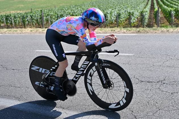 August 4, 2026, Lacets de Marsannay, France, Cycling, Tour de France Femmes, Stage 4, Individual Time Trial from Gevrey-Chambertin to Dijon, Antonia Niedermaier, Canyon SRAM, Tour de France Femmes, Stage 4