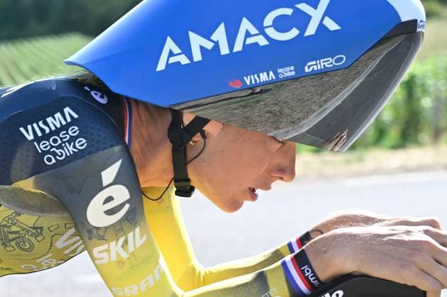 August 4, 2026, Lacets de Marsannay, France, Cycling, Tour de France Femmes, Stage 4, Individual Time Trial from Gevrey-Chambertin to Dijon, Pauline Ferrand-Prévot, Team Visma Lease a Bike, Tour de France Femmes, Stage 4
