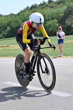 August 4, 2026, Lacets de Marsannay, France, Cycling, Tour de France Femmes, Stage 4, Individual Time Trial from Gevrey-Chambertin to Dijon, Hannah Ludwig, Team Cofidis, Tour de France Femmes, Stage 4