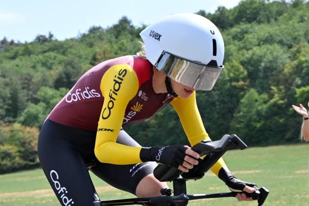 August 4, 2026, Lacets de Marsannay, France, Cycling, Tour de France Femmes, Stage 4, Individual Time Trial from Gevrey-Chambertin to Dijon, Hannah Ludwig, Team Cofidis, Tour de France Femmes, Stage 4