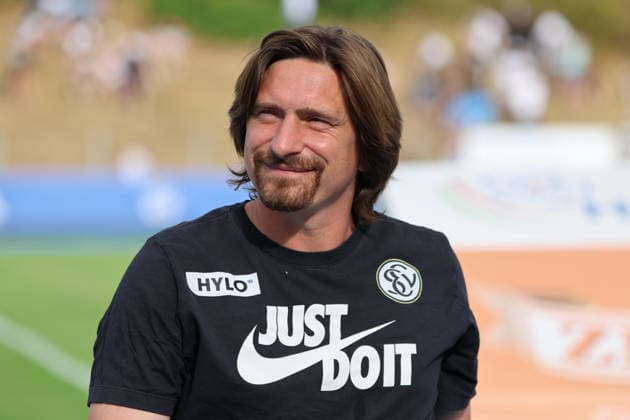 August 4, 2026, Soccer, Men s, Friendly Match, 2026–2027 Season, Racing Strasbourg vs. SV 07 Elversberg, Coach Vincent Wagner, SV 07 Elversberg, Haguenau, Parc des Sports de Haguenau, Grand Est, France, FRA Copyright: xSebastianxBachx