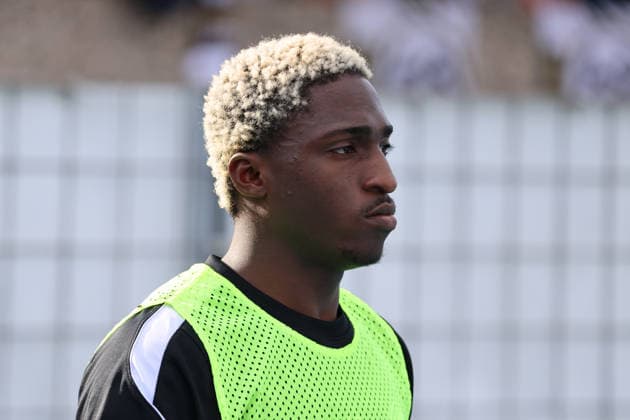 August 4, 2026, Soccer, Men s, Friendly, 2026–2027 Season, Racing Strasbourg vs. SV 07 Elversberg, David Mokwa, SV 07 Elversberg, Haguenau, Parc des Sports de Haguenau, Grand Est, France, FRA Copyright: xSebastianxBachx