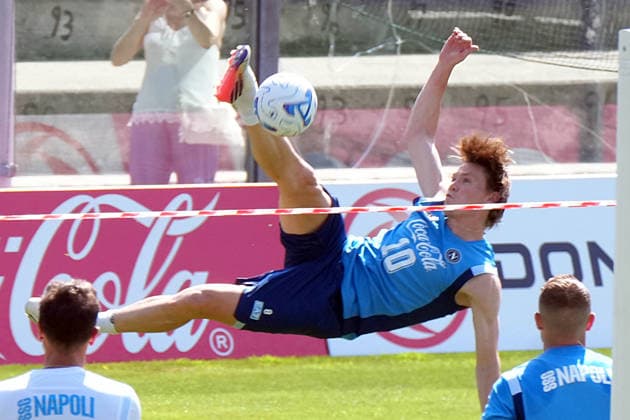 Football, Italy, SSC Napoli, Training