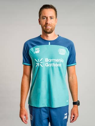Athletiktrainer Maurice Müller; Bayer 04 Leverkusen; 1.BL Frauen, Porträttermin 2026 2027, Athletics Coach Maurice Müller; Bayer 04 Leverkusen; 1.BL Women, portrait appointment 2026 2027, Leverkusen BayArena NRW Germany