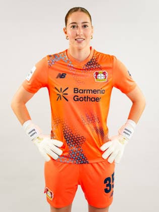 Louisa Remien; Bayer 04 Leverkusen; 1.BL Frauen, Porträttermin 2026 2027, Louisa Remien; Bayer 04 Leverkusen; 1.BL Women, portrait appointment 2026 2027, Leverkusen BayArena NRW Germany