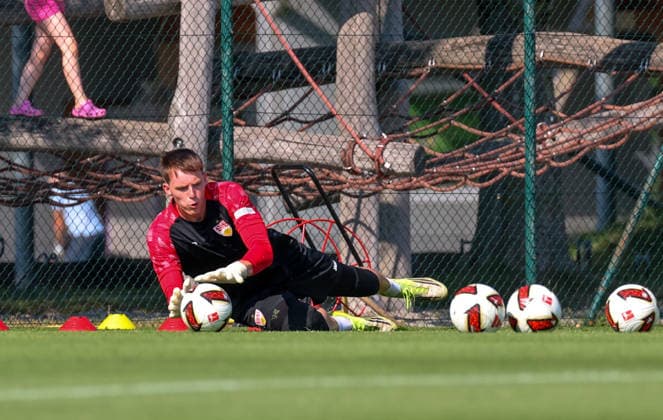 August 4, 2026, Germany, Grassau, Bundesliga, 2026–2027 season, VfB Stuttgart training camp, Jerik von der Felsen