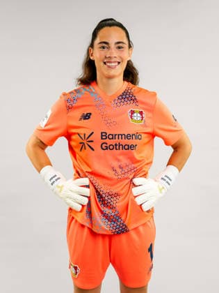 Charlotte Voll; Bayer 04 Leverkusen; 1.BL Frauen, Porträttermin 2026 2027, Charlotte Voll; Bayer 04 Leverkusen; 1.BL Women, portrait appointment 2026 2027, Leverkusen BayArena NRW Germany