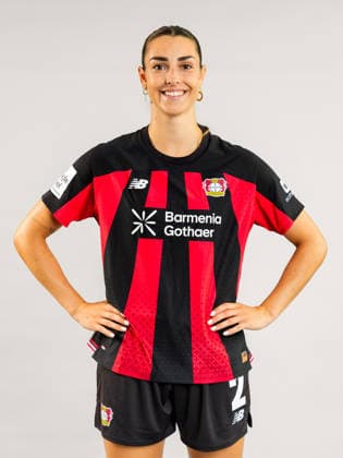 Selina Ostermeier; Bayer 04 Leverkusen; 1.BL Frauen, Porträttermin 2026 2027, Selina Ostermeier; Bayer 04 Leverkusen; 1.BL Women, portrait appointment 2026 2027, Leverkusen BayArena NRW Germany