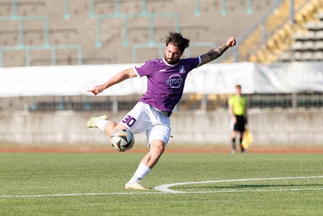 Levis Schaber 30, TSV Schwaben Augsburg in the match between TSV Schwaben Augsburg and FV Illertissen, Soccer, Men s, Toto Cup, 2026–2027, Matchday 1 on August 4, 2026, in Augsburg, Rosenaustadion, Bavaria, Germany
