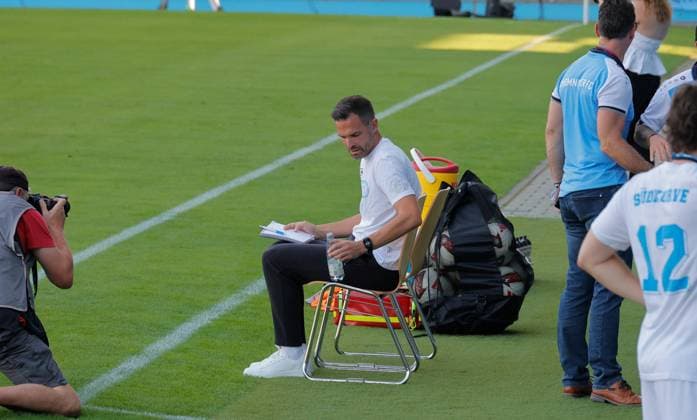 CFC vs. FSV Zwickau, August 4, 2026, Chemnitz, eins Stadium on Gellertstrasse, Sports, Soccer, Northeast Regional League 2026–2027, Matchday 3, CFC, CFC vs. FSV Zwickau, CFC Head Coach Benjamin Duda, Chemnitz, Saxony, Germany