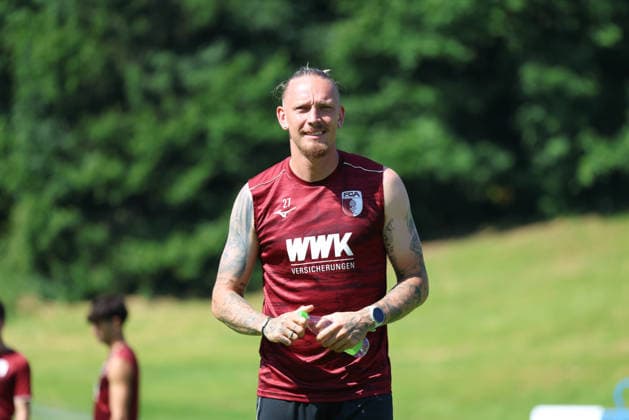 August 4, 2026, GER, Soccer, Men s, FC Augsburg, Training Camp, Achensee, FCA, Marius Wolf, Training Session on Tuesday in Achenkirch
