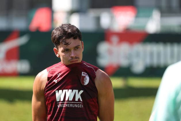 August 4, 2026, GER, Soccer, Men s, FC Augsburg, Training Camp, Achensee, FCA, Fabian Rieder, Training Session on Tuesday in Achenkirch