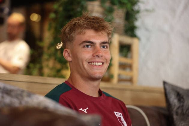 August 4, 2026, Germany, Soccer, Men s, FC Augsburg, Training Camp, Achensee, FCA, Press Conference with Hennes Behrens in Achenkirch