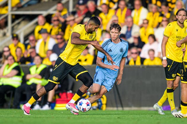 August 4, 2026: Abdullah Iqbal of Mjällby during the Champions League soccer qualifying match between Mjällby and Slovan Bratislava on August 4, 2026 in Hällevik. Photo by Christoffer Borg Mattisson, BILDBYRAN COP 261 CB0545 soccer football UEFA Champions League Mjällby Slovan Bratislava bbeng  Copyright: CHRISTOFFERxBORGxMATTISSON BB260804CB094