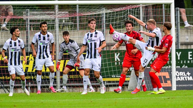 Football, Bavarian State Cup, FC Memmingen v FC Ingolstadt 04
