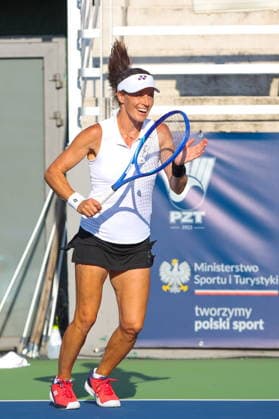 WARSZAWA 04.08.2026 TURNIEJ WTA, Tennis Damen 125 WARSAW T-MOBILE POLISH OPEN - DEBEL CWIERCFINAL --- TENNIS TOURNAMENT WTA 125 WARSAW T-MOBILE POLISH OPEN - DOUBLES QUARTERFINAL MATCH ALICJA ROSOLSKA FOT. ANNA KLEPACZKO FOTOPYK NEWSPIX.PL --- newspix.pl