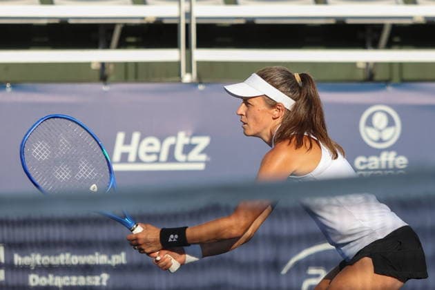 WARSZAWA 04.08.2026 TURNIEJ WTA, Tennis Damen 125 WARSAW T-MOBILE POLISH OPEN - DEBEL CWIERCFINAL --- TENNIS TOURNAMENT WTA 125 WARSAW T-MOBILE POLISH OPEN - DOUBLES QUARTERFINAL MATCH ALICJA ROSOLSKA FOT. ANNA KLEPACZKO FOTOPYK NEWSPIX.PL --- newspix.pl