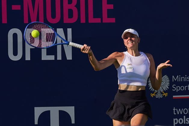 Warszawa 04.08.2026. Tennis. WTA, Tennis Damen 125 Warsaw T-Mobile Polish Open, day 3, Warsaw, Poland --- Tenis. Turniej WTA 125 Warsaw T-Mobile Polish Open, dzien 3, Warszawa Persons shown : Martyna Kubka (POL) Fot. Dominika Chmura Arena Akcji NEWSPIX.PL --- newspix.pl