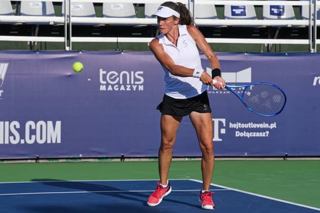 Warszawa 04.08.2026. Tennis. WTA, Tennis Damen 125 Warsaw T-Mobile Polish Open, day 3, Warsaw, Poland --- Tenis. Turniej WTA 125 Warsaw T-Mobile Polish Open, dzien 3, Warszawa Persons shown : Alicja Rosolska (POL) Fot. Dominika Chmura Arena Akcji NEWSPIX.PL --- newspix.pl 