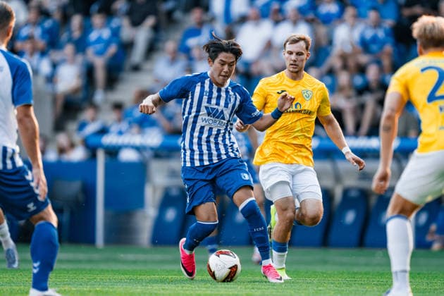 Germany Regional League Northeast 2026–2027, Matchday 3: 1 FC Magdeburg II vs. FSV 63 Luckenwalde, AVNET ARENA, Magdeburg; Doyoung Yoon, 1 FC Magdeburg II, 27 touches Copyright: xTomxLauruschkatx
