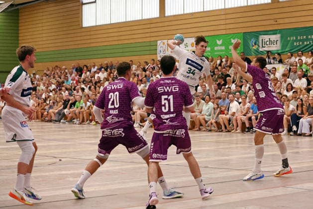 Handball, Lindencup, HSG Wetzlar v TV Hüttenberg