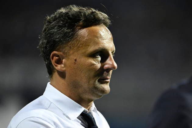 Croatia, Zagreb, 040826. Maksimir Stadium. Football match of the third round of UEFA Champions League qualification, GNK Dinamo - FK Kauno Zalgiris. In the photo: Mario Kovacevic. Photo: Goran Mehkek CROPIX Zagreb Croatia Copyright: xxGoranxMehkekx gm_dinamo_kauno43-040826