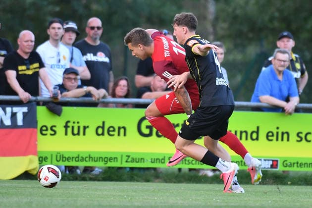 August 4, 2026 Soccer Season 2026–2027 BFV Toto Cup TSV Kornburg vs. SpVgg Bayreuth OGo xogox Jakub Mintal 11, TSV Kornburg Felix Schäffner 4, SpVgg Bayreuth