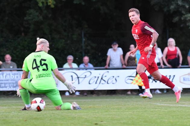 August 4, 2026 Soccer Season 2026–2027 BFV Toto Cup TSV Kornburg vs. SpVgg Bayreuth OGo xogox Lino Kasten 45, SpVgg Bayreuth Jakub Mintal 11, TSV Kornburg Goal: 1–0