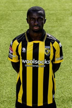 ARNHEM , 04-08-2026 , Nationaal Sportcentrum Papendal , season 2026 2027 , Dutch Keuken Kampioen Divisie football , Photocall , picture shows Vitesse player Solomon Bonnah Photocall Vitesse  x205454113x Copyright:
