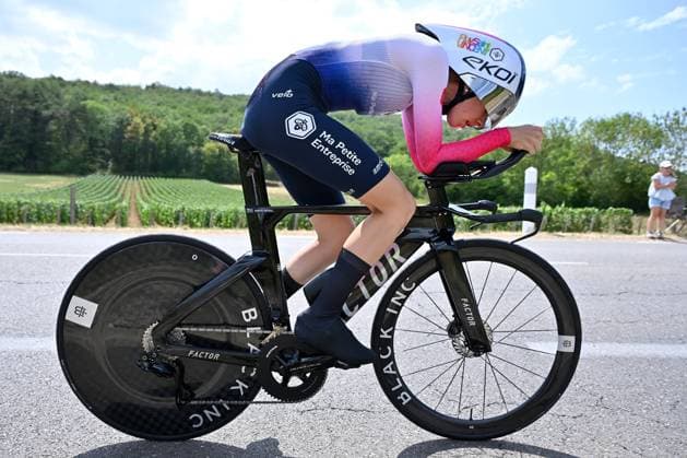 August 4, 2026, Lacets de Marsannay, France, Cycling, Tour de France Femmes, Stage 4, Individual Time Trial from Gevrey-Chambertin to Dijon, Noémi Abgrall, Ma Petit Enterprise, Tour de France Femmes, Stage 4