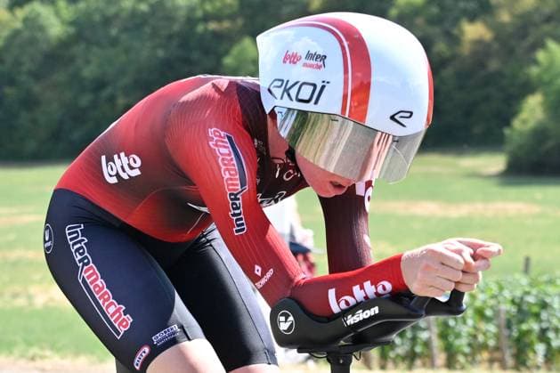 August 4, 2026, Lacets de Marsannay, France, Cycling, Tour de France Femmes, Stage 4: Individual Time Trial from Gevrey-Chambertin to Dijon, Linda Riedmann, Lotto Intermarché, Tour de France Femmes, Stage 4