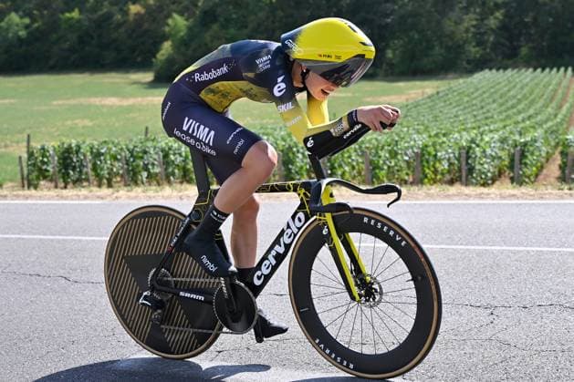 August 4, 2026, Lacets de Marsannay, France, Cycling, Tour de France Femmes, Stage 4, Individual Time Trial from Gevrey-Chambertin to Dijon, Lieke Nooijen, Team Visma Lease a Bike, Tour de France Femmes, Stage 4
